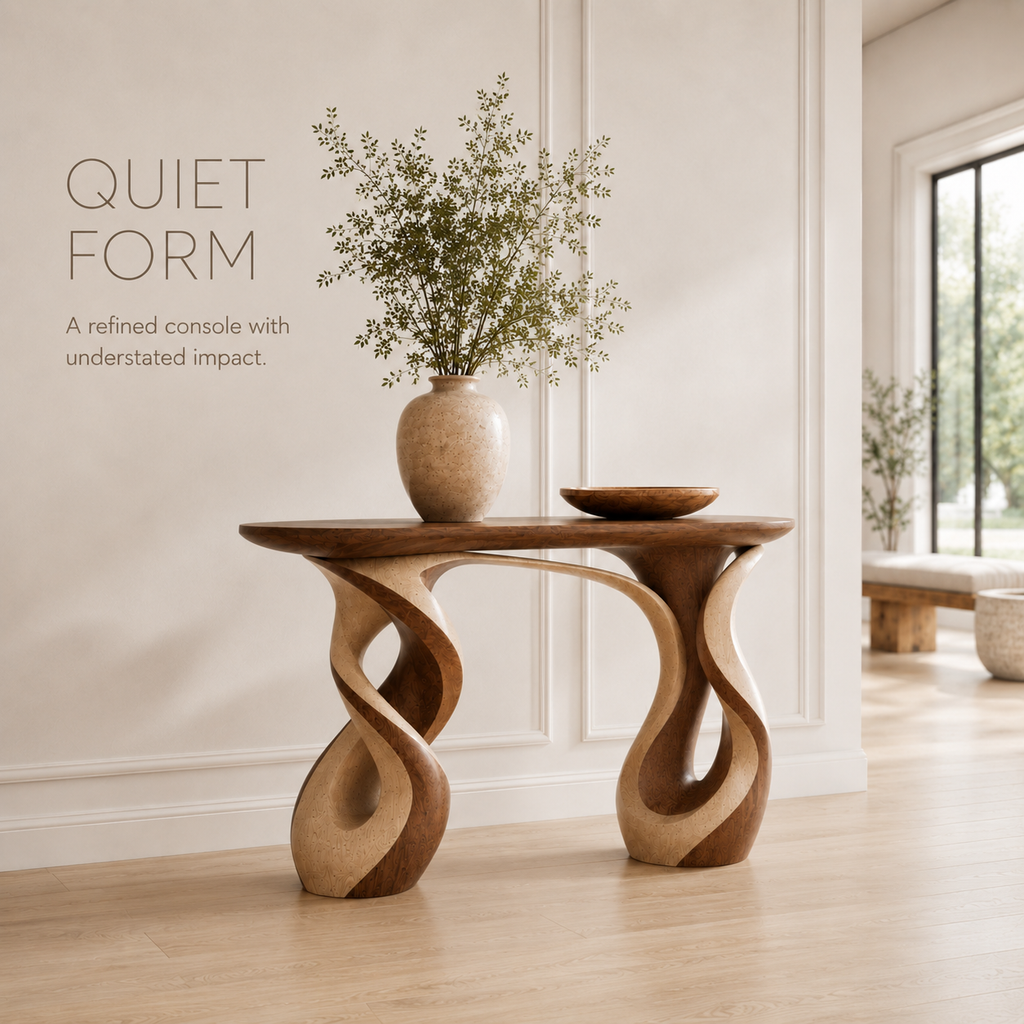 Orin Organic Modern Console Table - Design 314 - product image 03