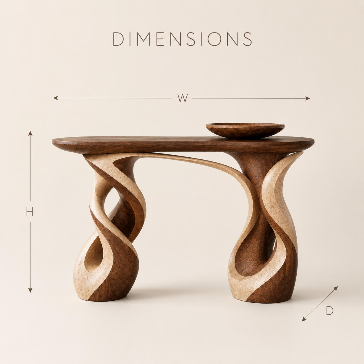 Orin Organic Modern Console Table - Design 314 - product image 08
