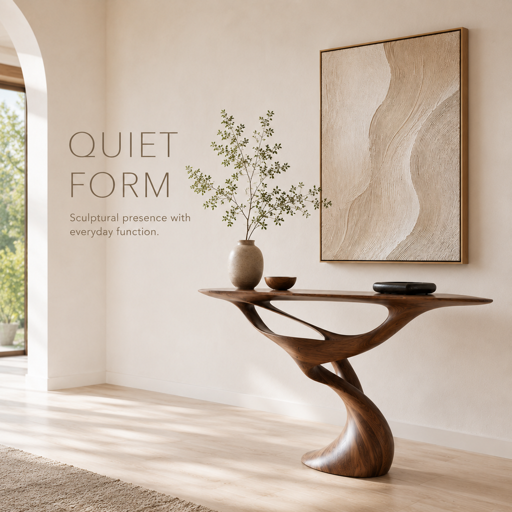 Mira Flow Wood Console Table - Design 317 - product image 03