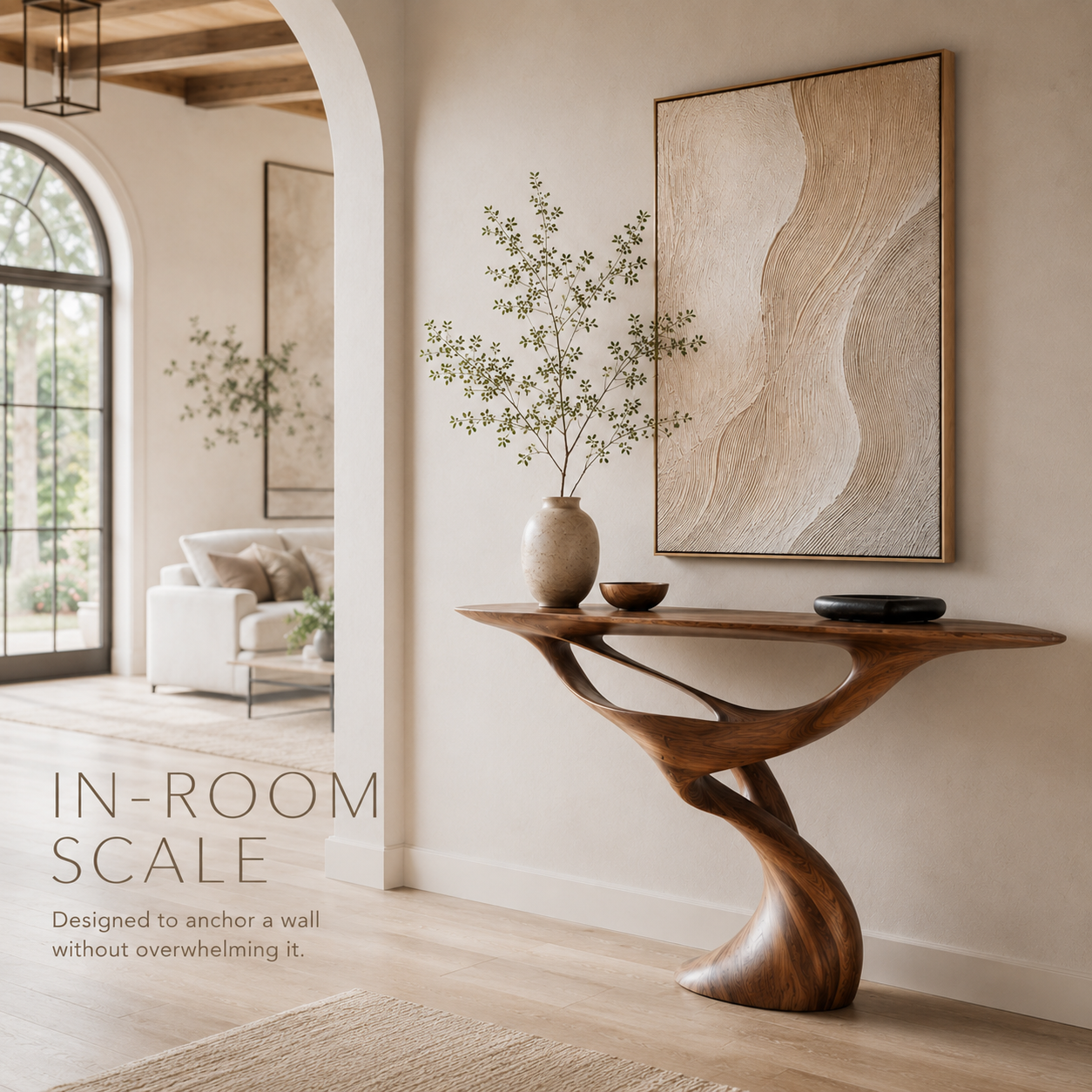 Mira Flow Wood Console Table - Design 317 - product image 04