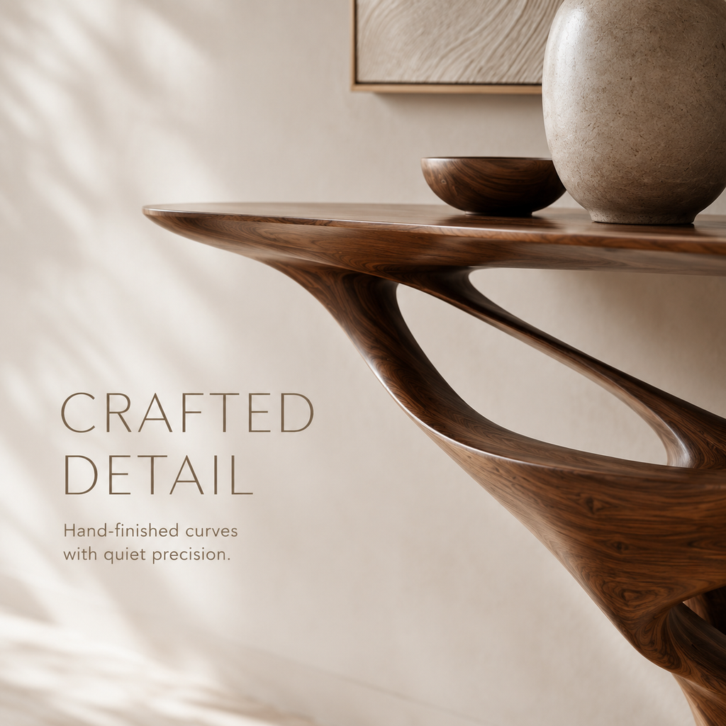Mira Flow Wood Console Table - Design 317 - product image 06