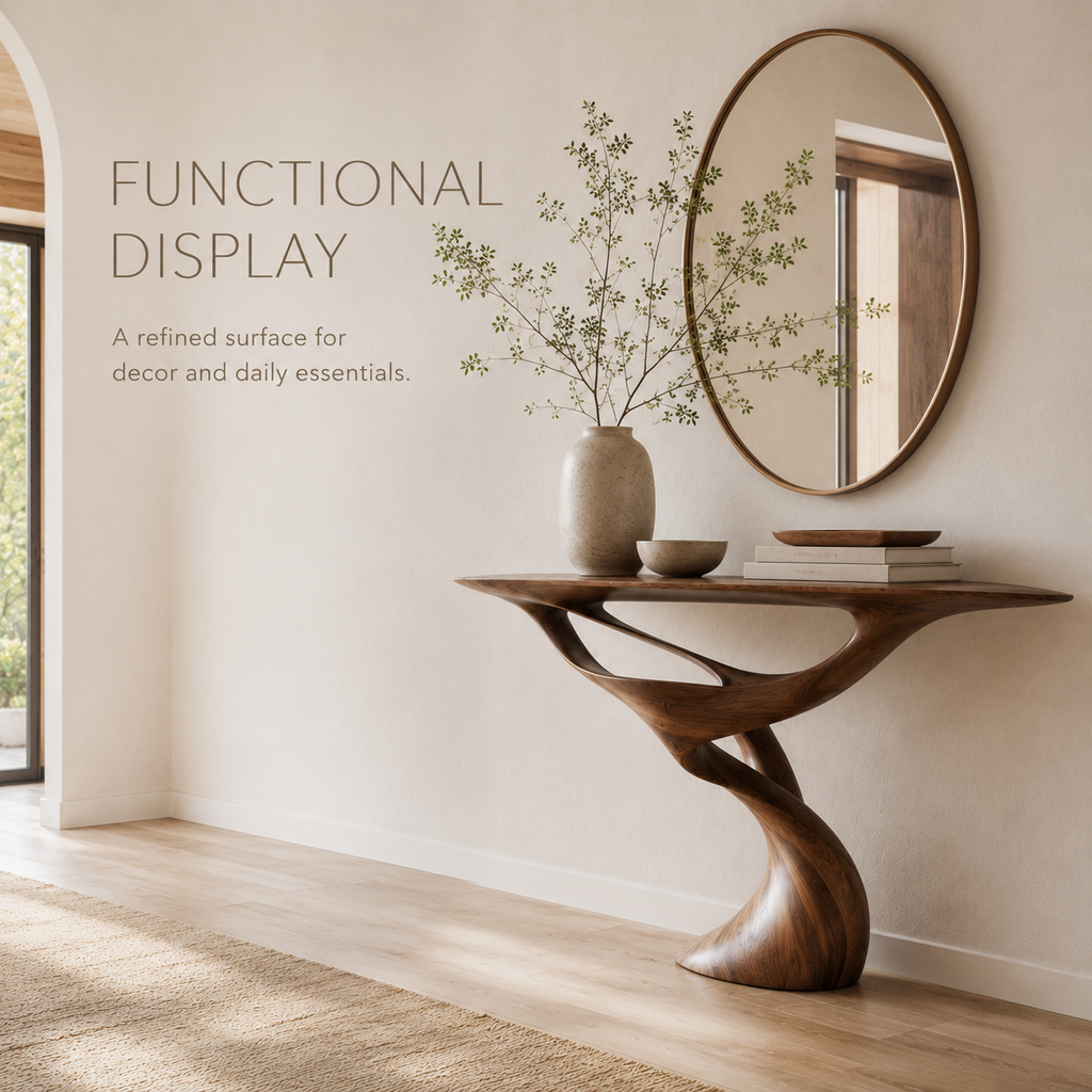 Mira Flow Wood Console Table - Design 317 - product image 07