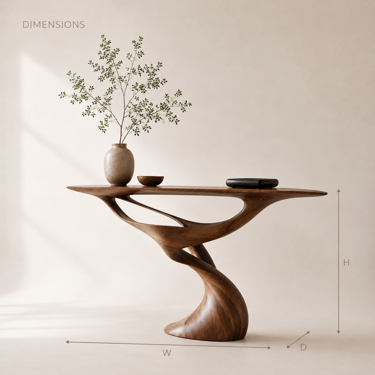 Mira Flow Wood Console Table - Design 317 - product image 08