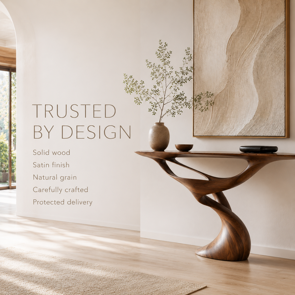 Mira Flow Wood Console Table - Design 317 - product image 09