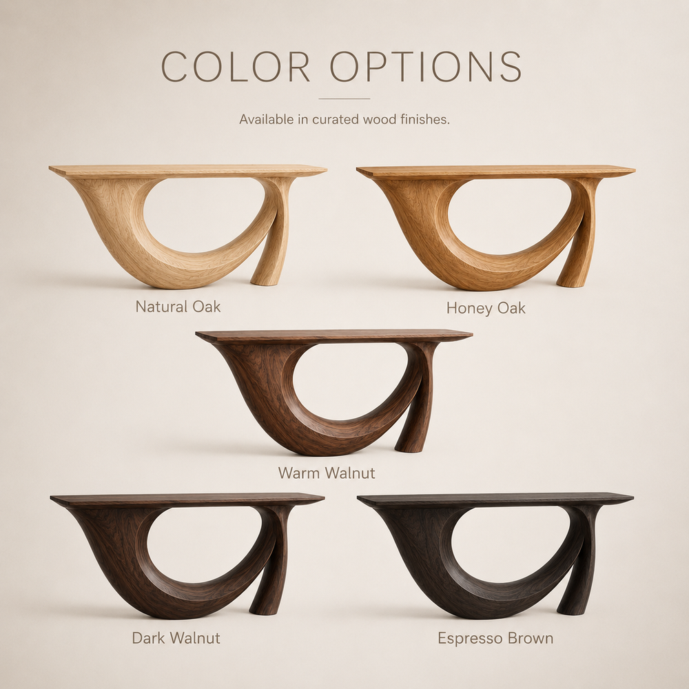 Talia Soft Edge Console Table - Design 318 - product image 11