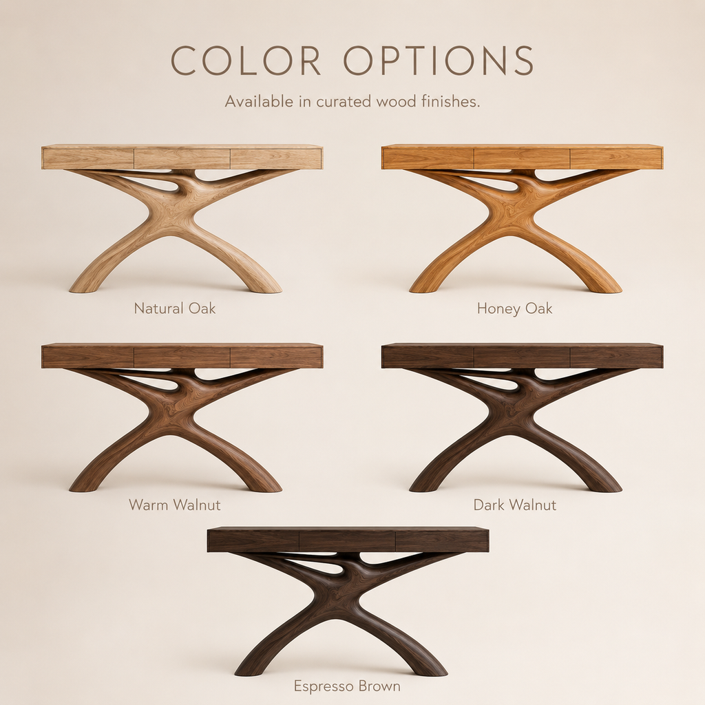 Vale Sculptural Entry Console Table - Design 319 - product image 09