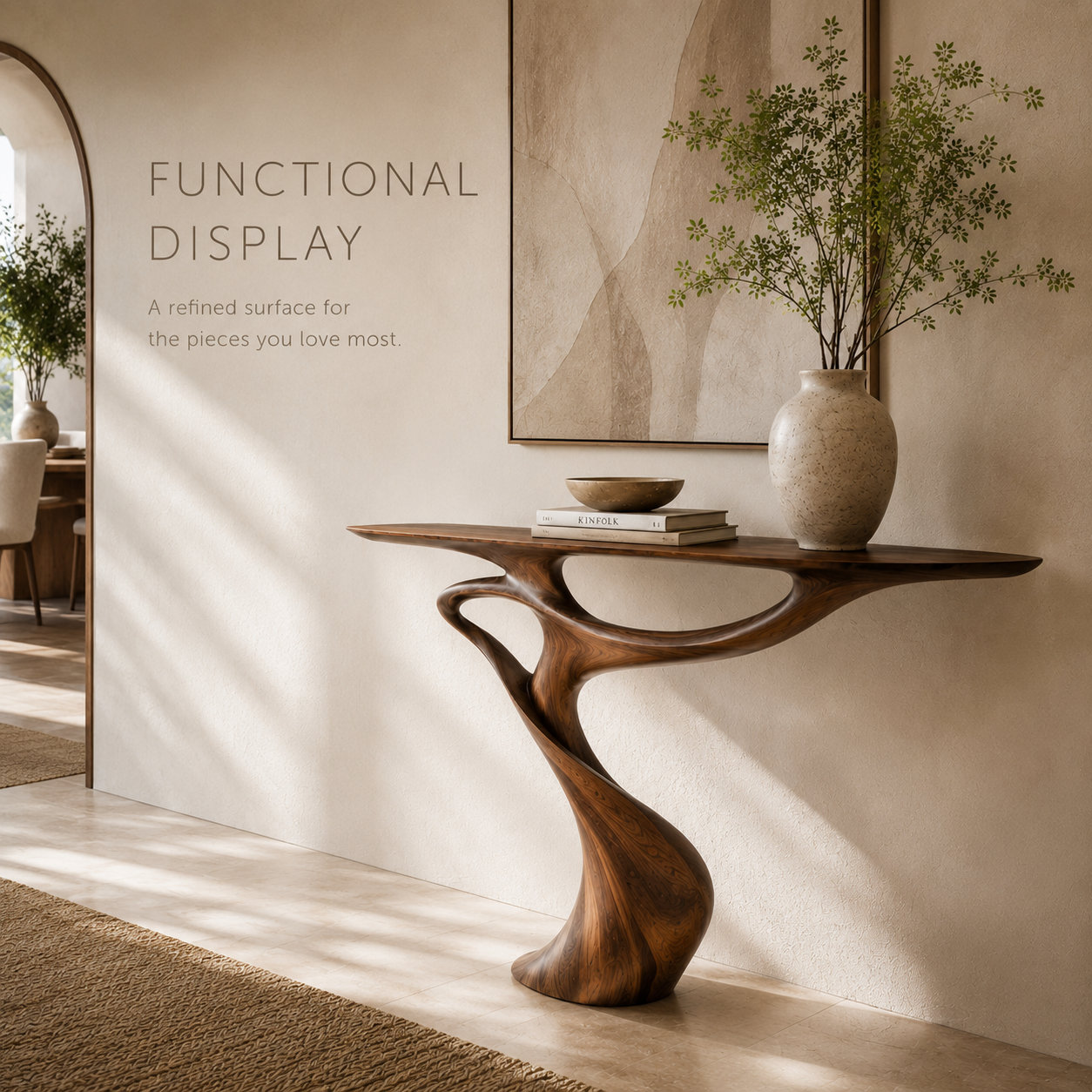 Isla Gallery Rail Console Table - Design 320 - product image 07