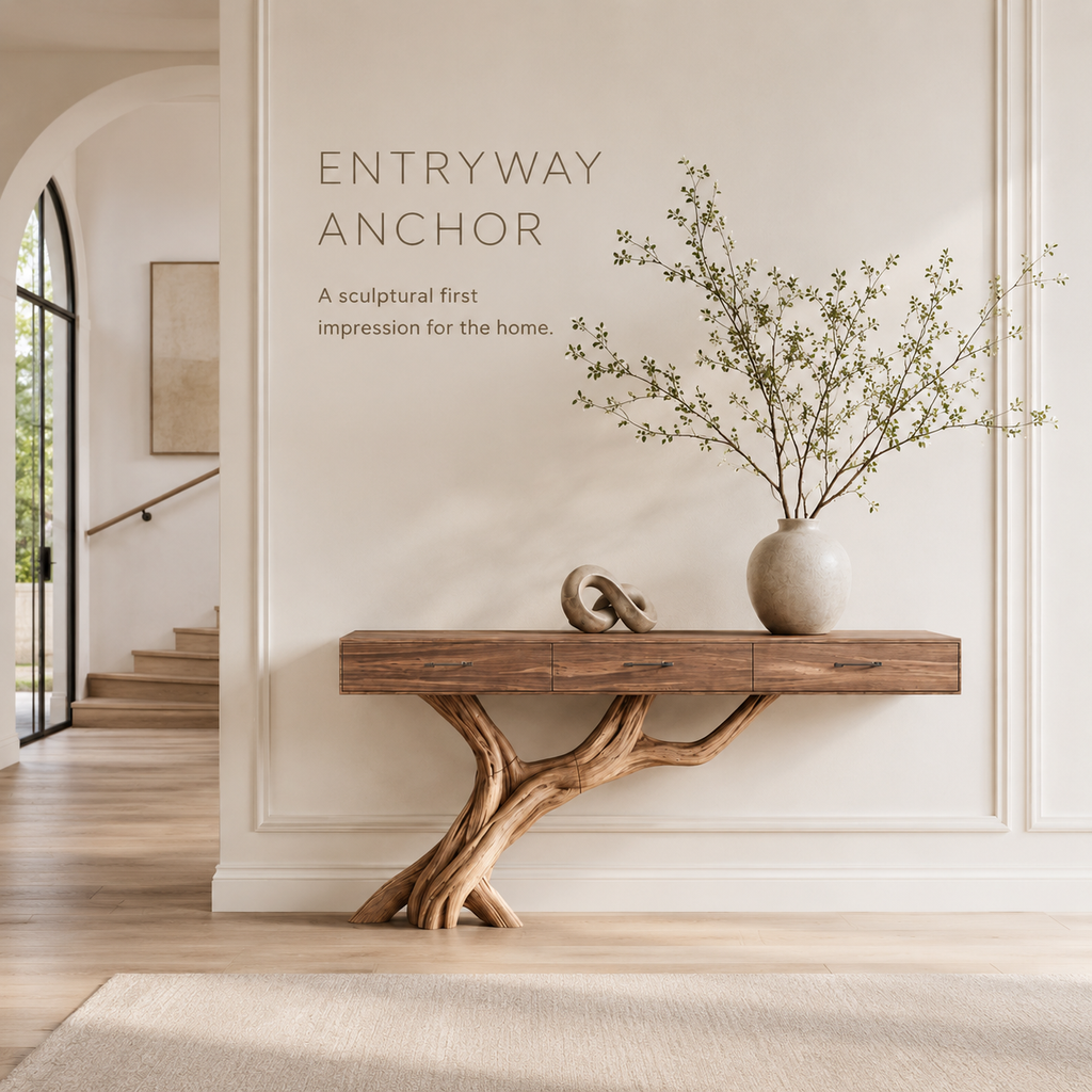 Celine Warm Modern Console Table - Design 321 - product image 02