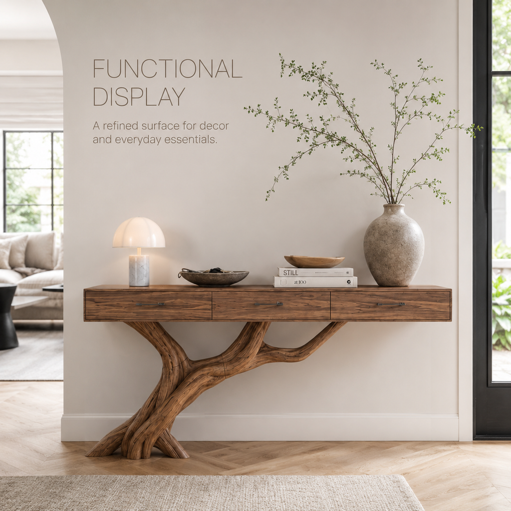Celine Warm Modern Console Table - Design 321 - product image 07