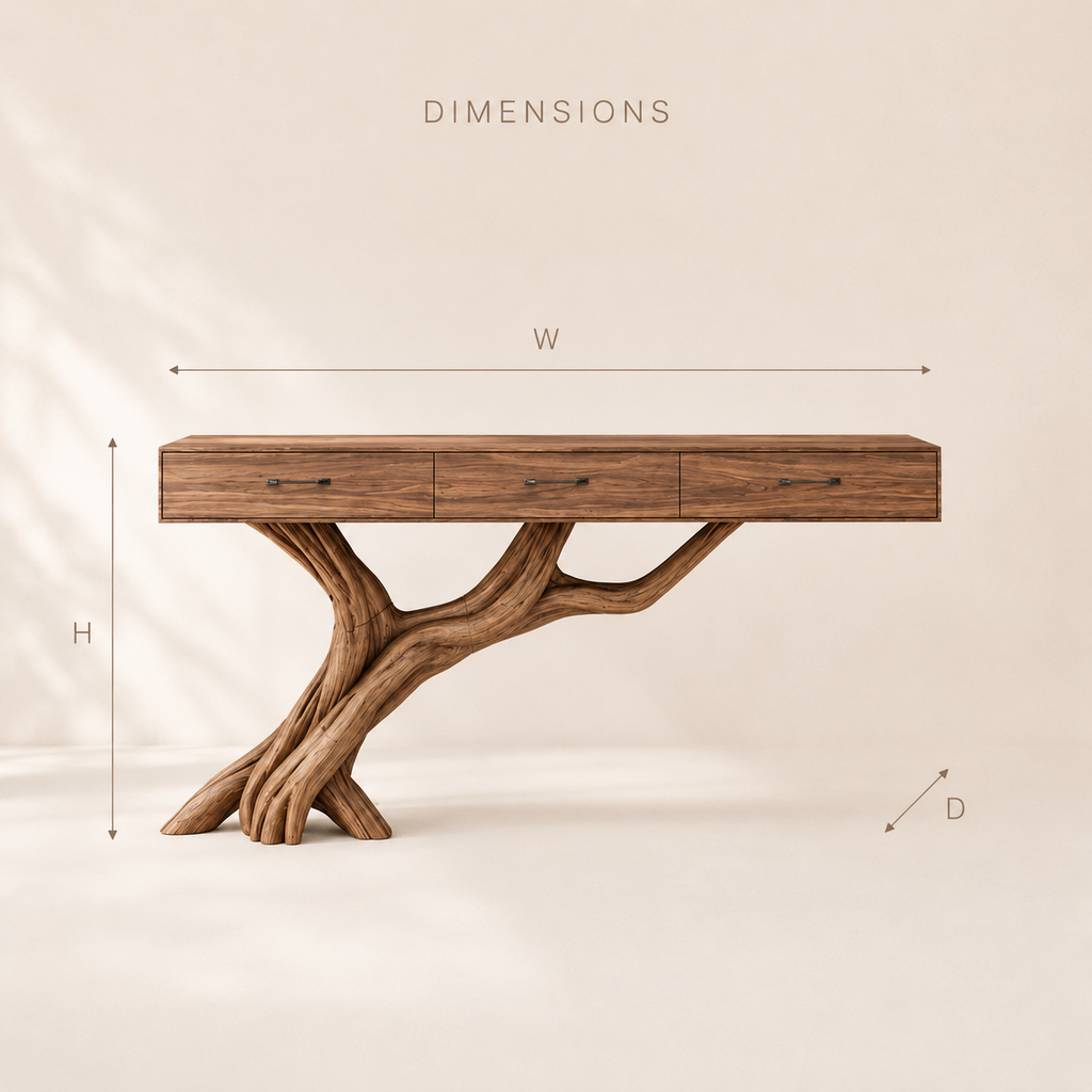 Celine Warm Modern Console Table - Design 321 - product image 08