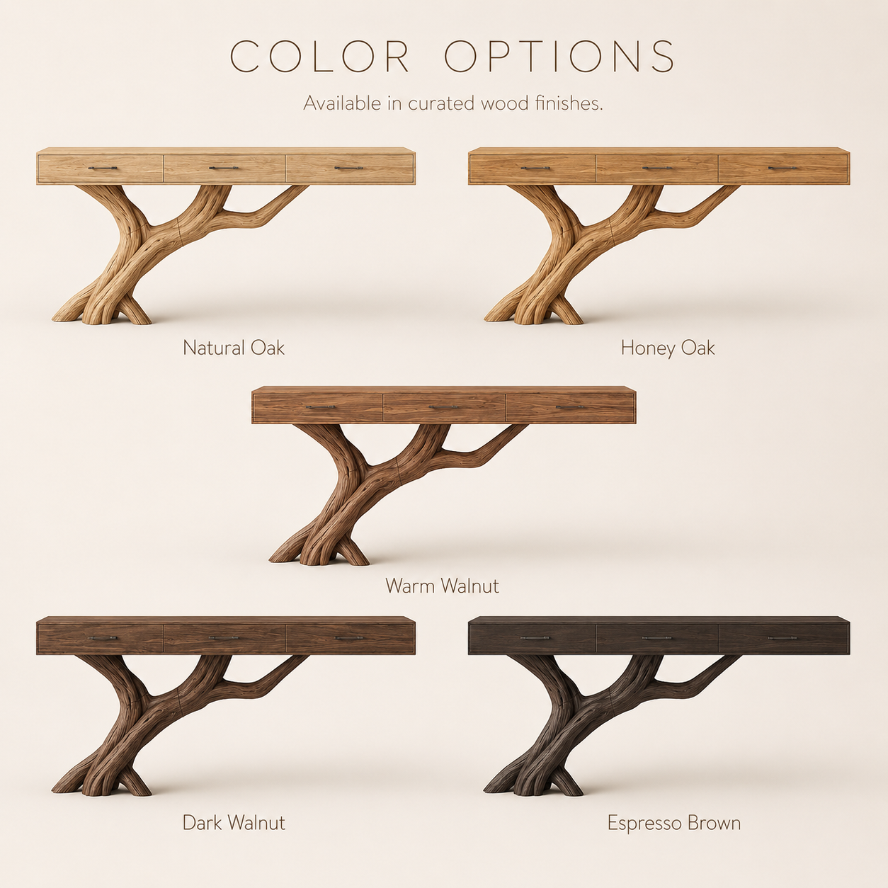 Celine Warm Modern Console Table - Design 321 - product image 10