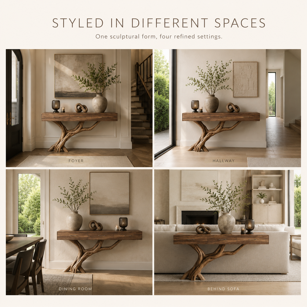 Celine Warm Modern Console Table - Design 321 - product image 11