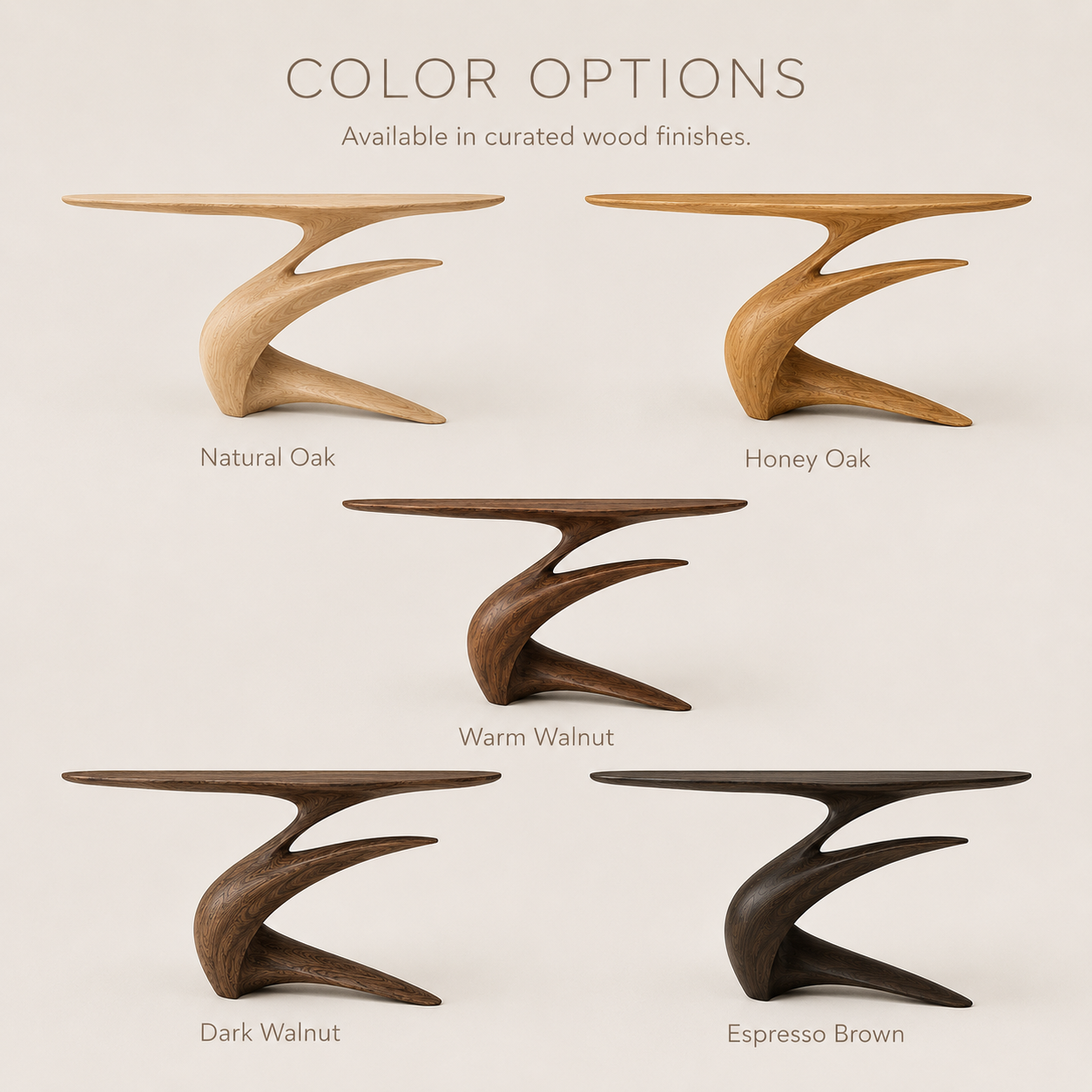 Aurelle Sculptural Console Table - Design 324 - product image 10