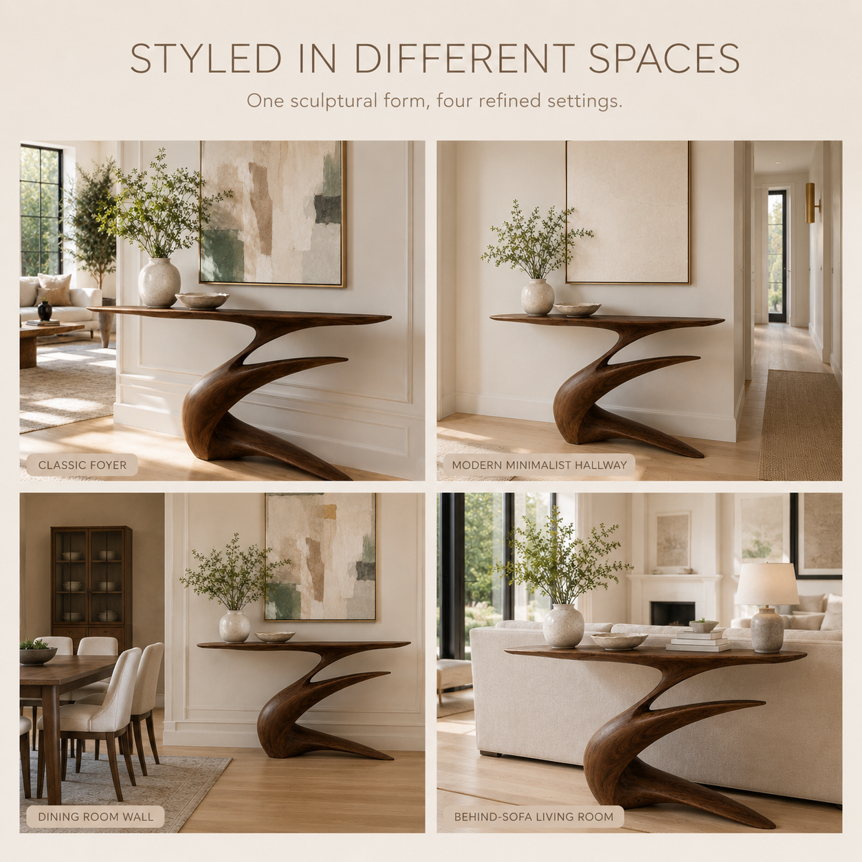 Aurelle Sculptural Console Table - Design 324 - product image 11