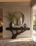 Soren Rounded Wood Console Table - Design 327 - main view