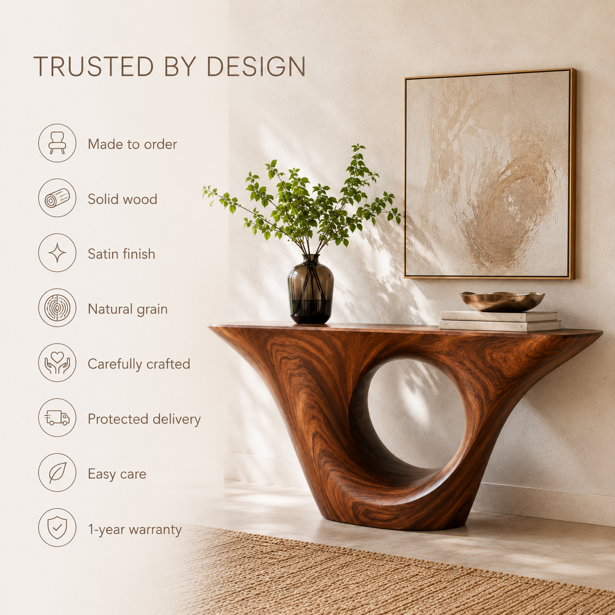 Elara Gallery Console Table - Design 328 - product image 09