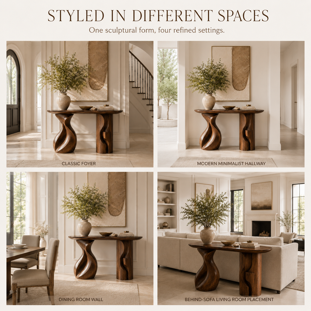 Liora Warm Walnut Console Table - Design 331 - product image 10
