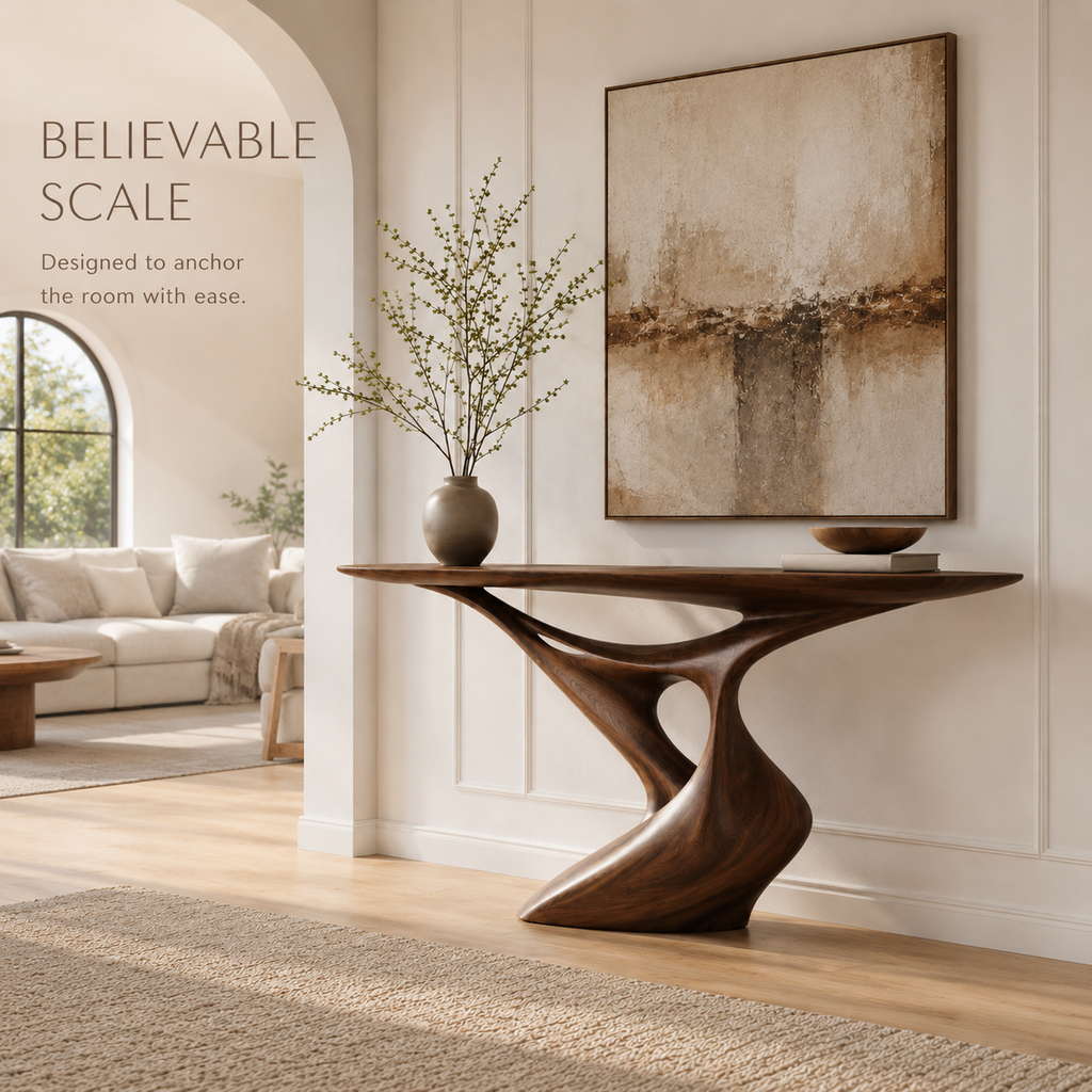 Rowan Hollow Form Console Table - Design 332 - product image 04