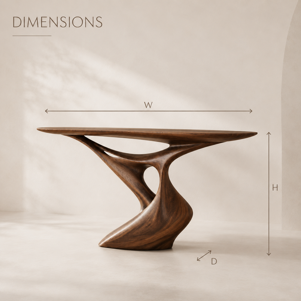 Rowan Hollow Form Console Table - Design 332 - product image 08