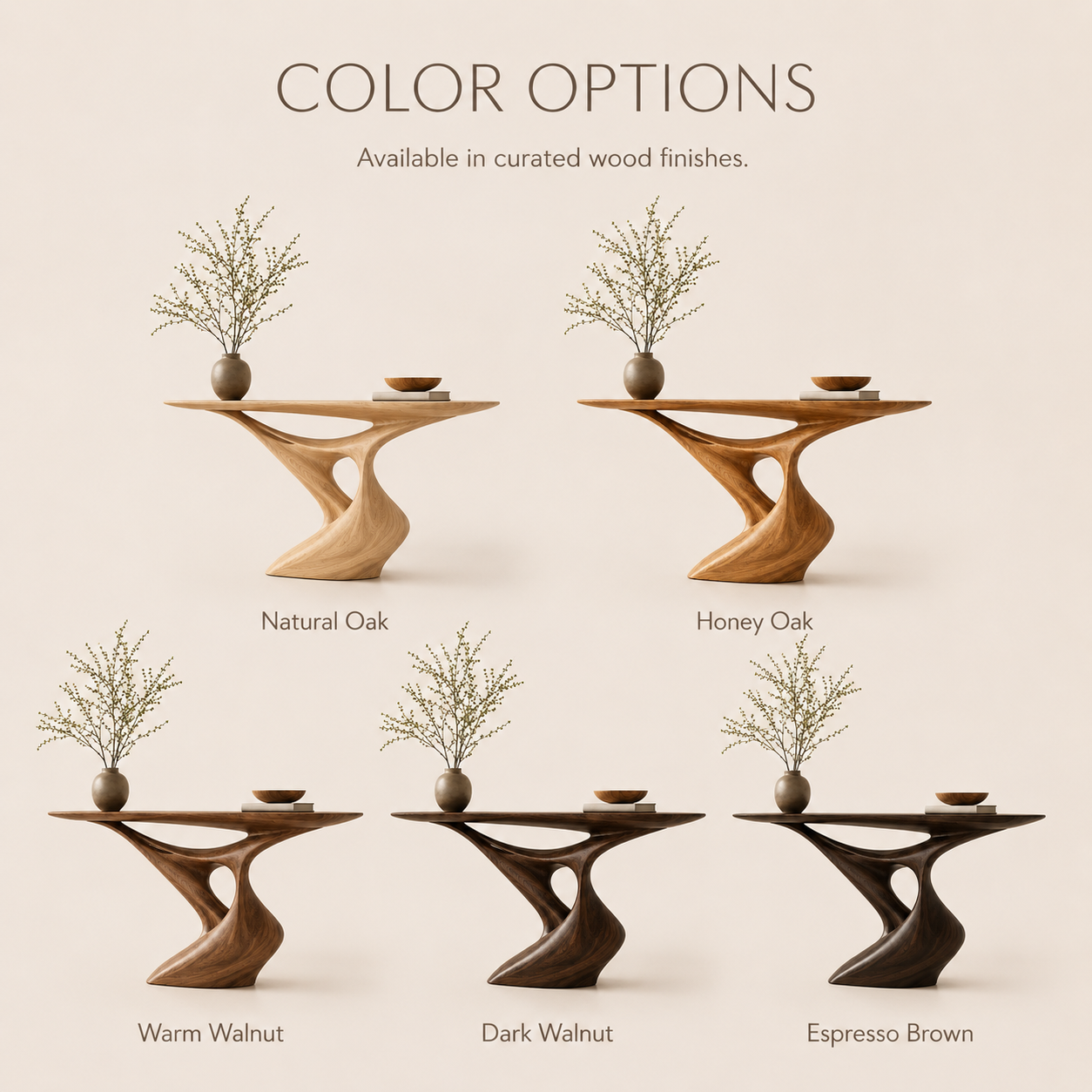 Rowan Hollow Form Console Table - Design 332 - product image 11