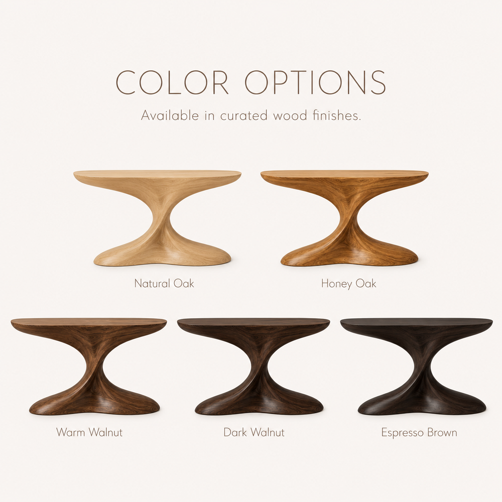 Selene Rounded Foyer Console Table - Design 335 - product image 11