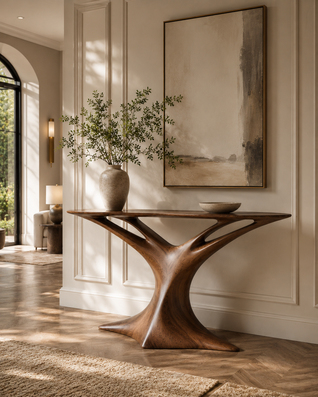 Talia Soft Edge Console Table - Design 338 - main view