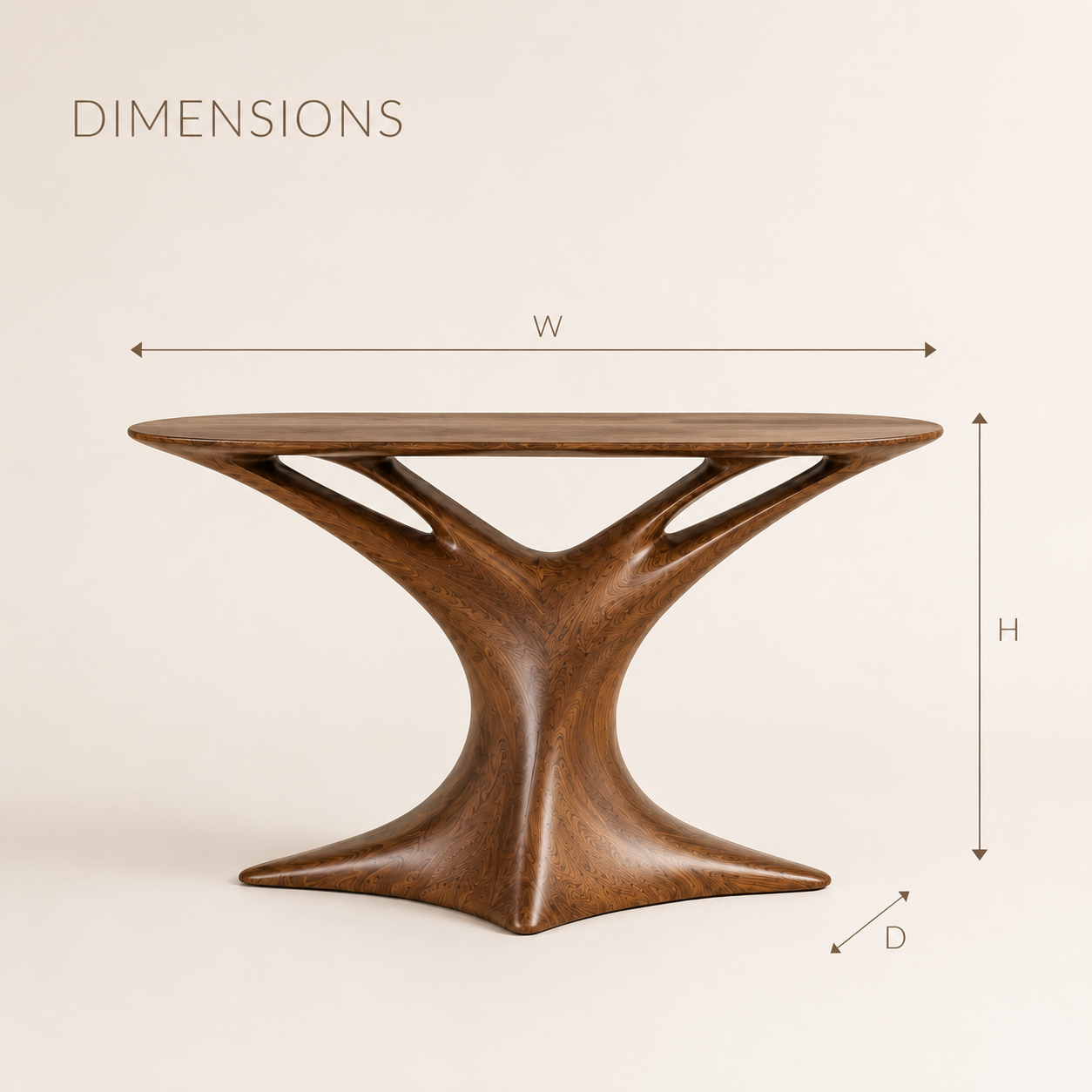 Talia Soft Edge Console Table - Design 338 - product image 08