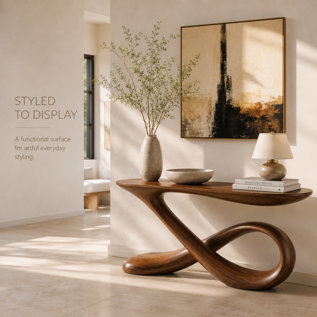 Vale Sculptural Entry Console Table - Design 339 - product image 08
