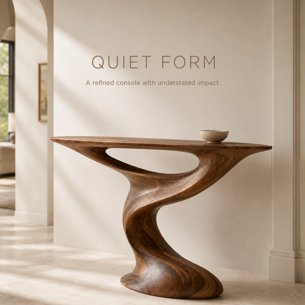 Celine Warm Modern Console Table - Design 341 - product image 03