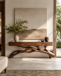 Aurelle Sculptural Console Table - Design 344 - main view
