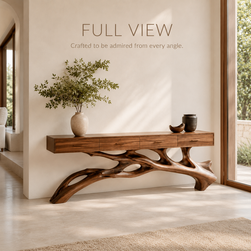 Aurelle Sculptural Console Table - Design 344 - product image 04