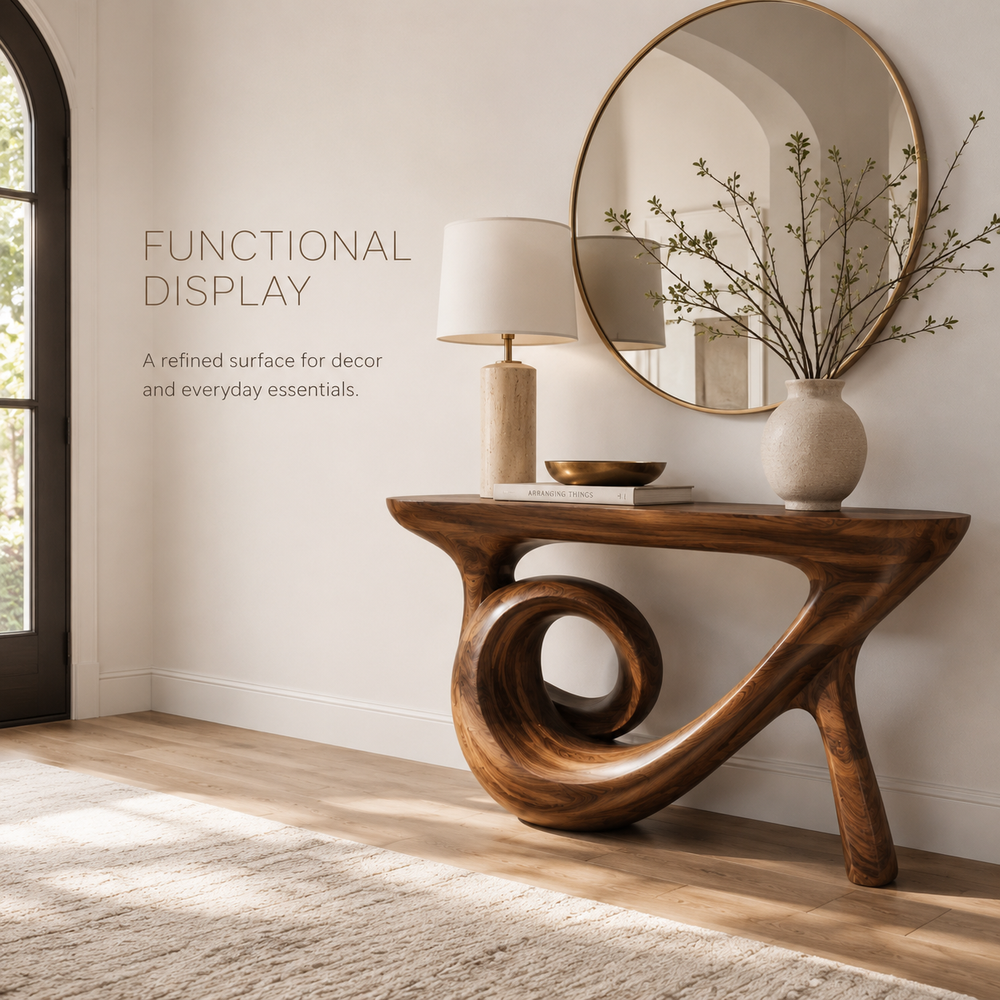 Veyra Soft Curve Console Table - Design 349 - product image 07