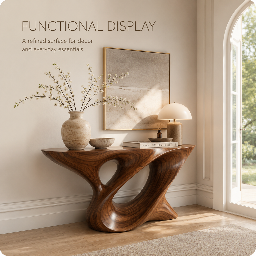 Veyra Soft Curve Console Table - Design 349 - product image 07
