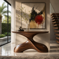 Liora Warm Walnut Console Table - Design 351 - main view