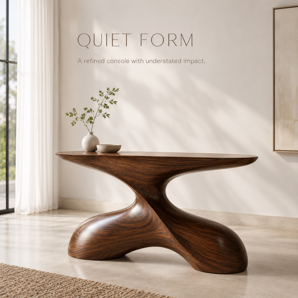Liora Warm Walnut Console Table - Design 351 - product image 03