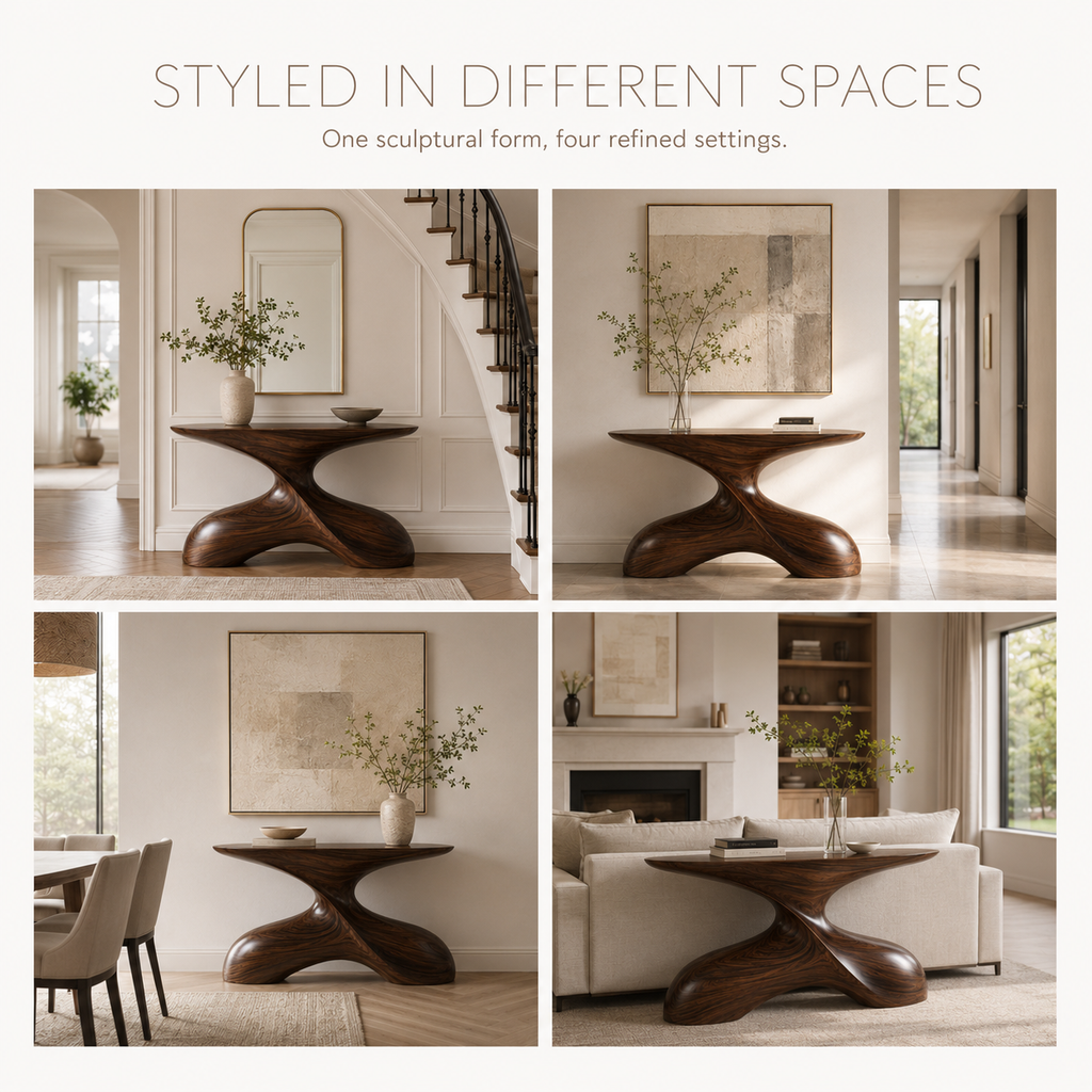Liora Warm Walnut Console Table - Design 351 - product image 10