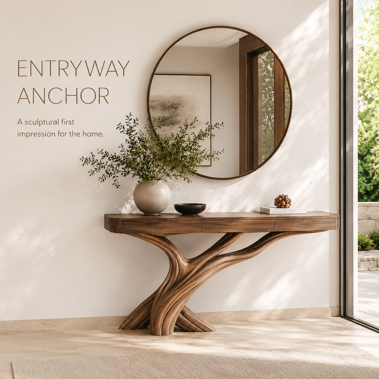 Rowan Hollow Form Console Table - Design 352 - product image 02