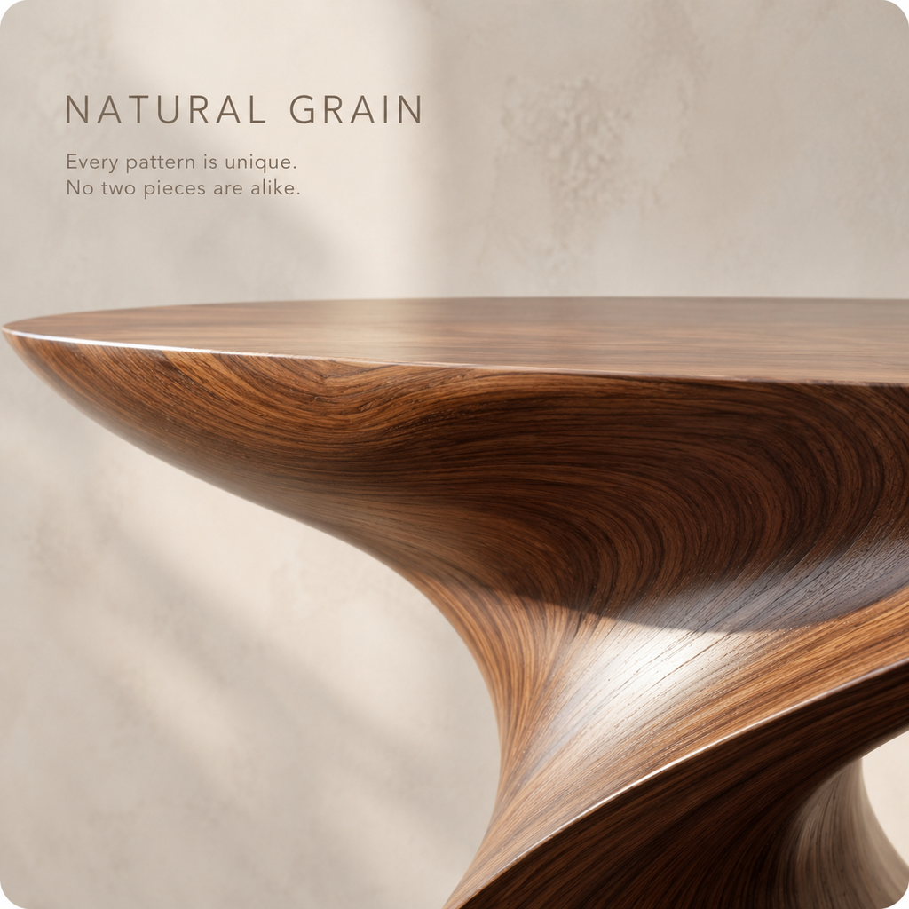 Selene Rounded Foyer Console Table - Design 355 - product image 05