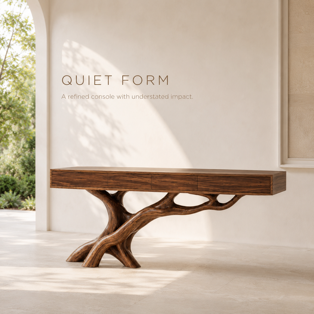 Mira Flow Wood Console Table - Design 357 - product image 03