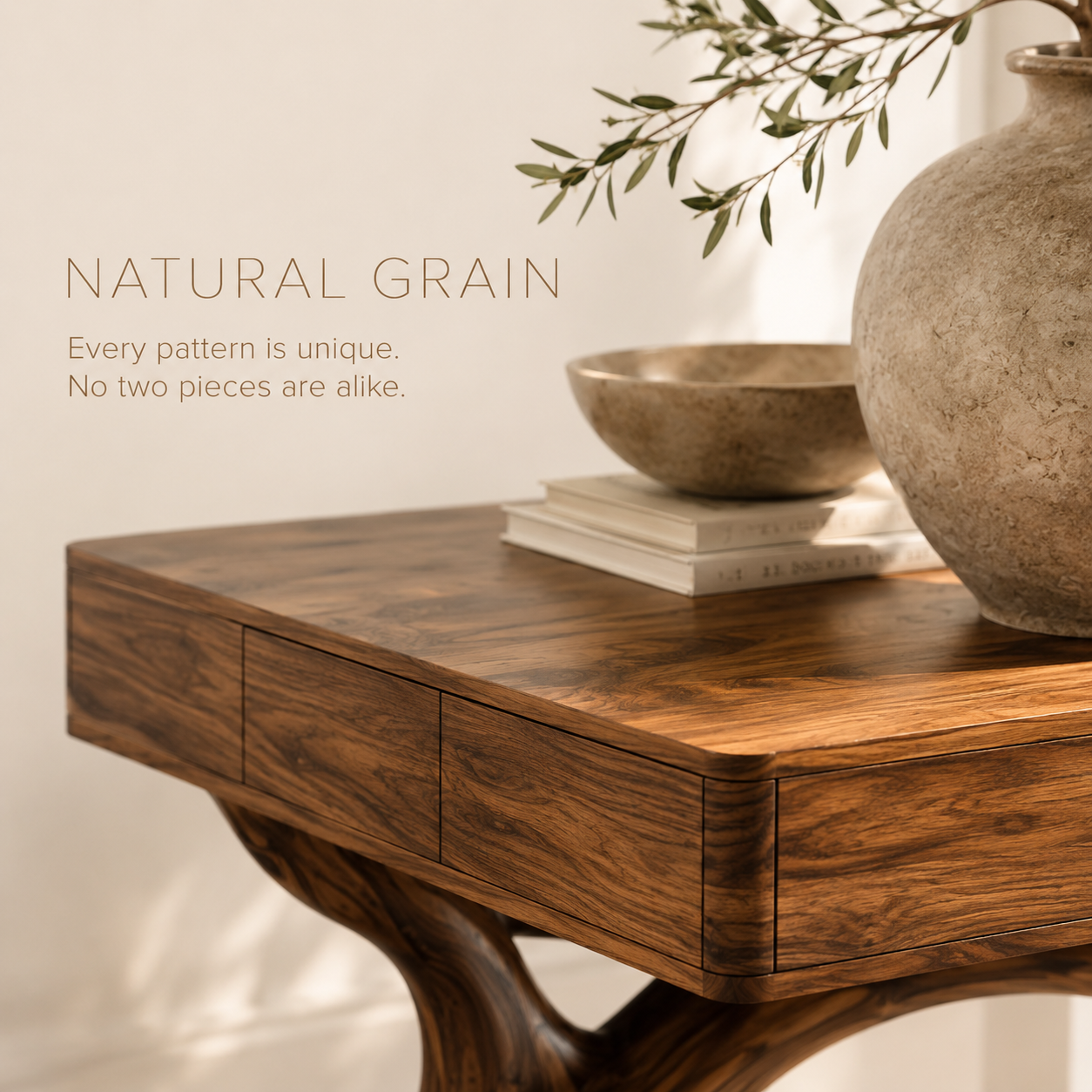 Mira Flow Wood Console Table - Design 357 - product image 05