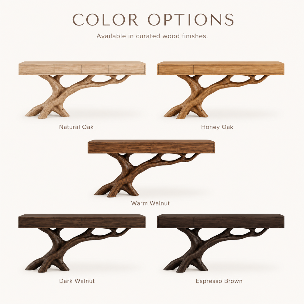 Mira Flow Wood Console Table - Design 357 - product image 10