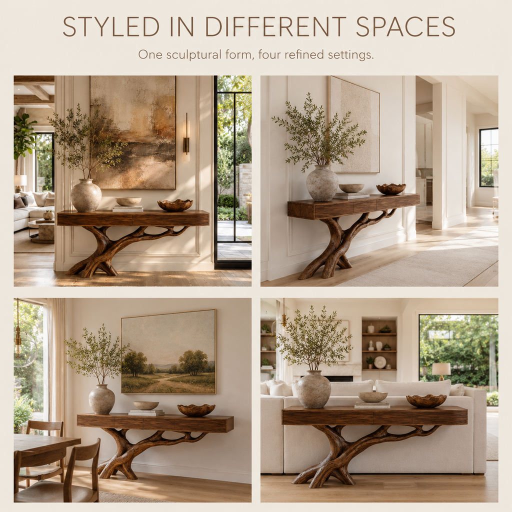 Mira Flow Wood Console Table - Design 357 - product image 11
