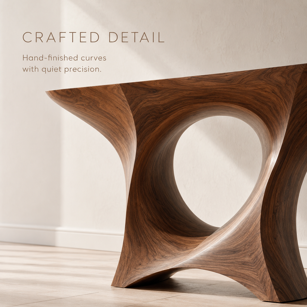 Talia Soft Edge Console Table - Design 358 - product image 06