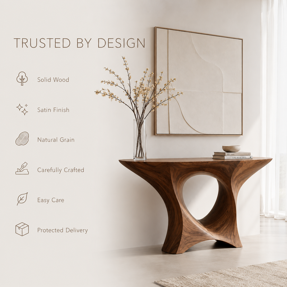 Talia Soft Edge Console Table - Design 358 - product image 10