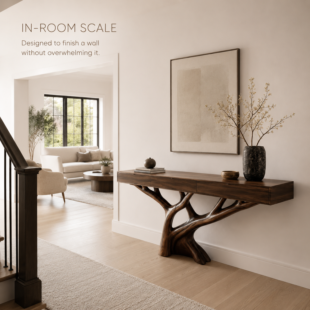 Vale Sculptural Entry Console Table - Design 359 - product image 04