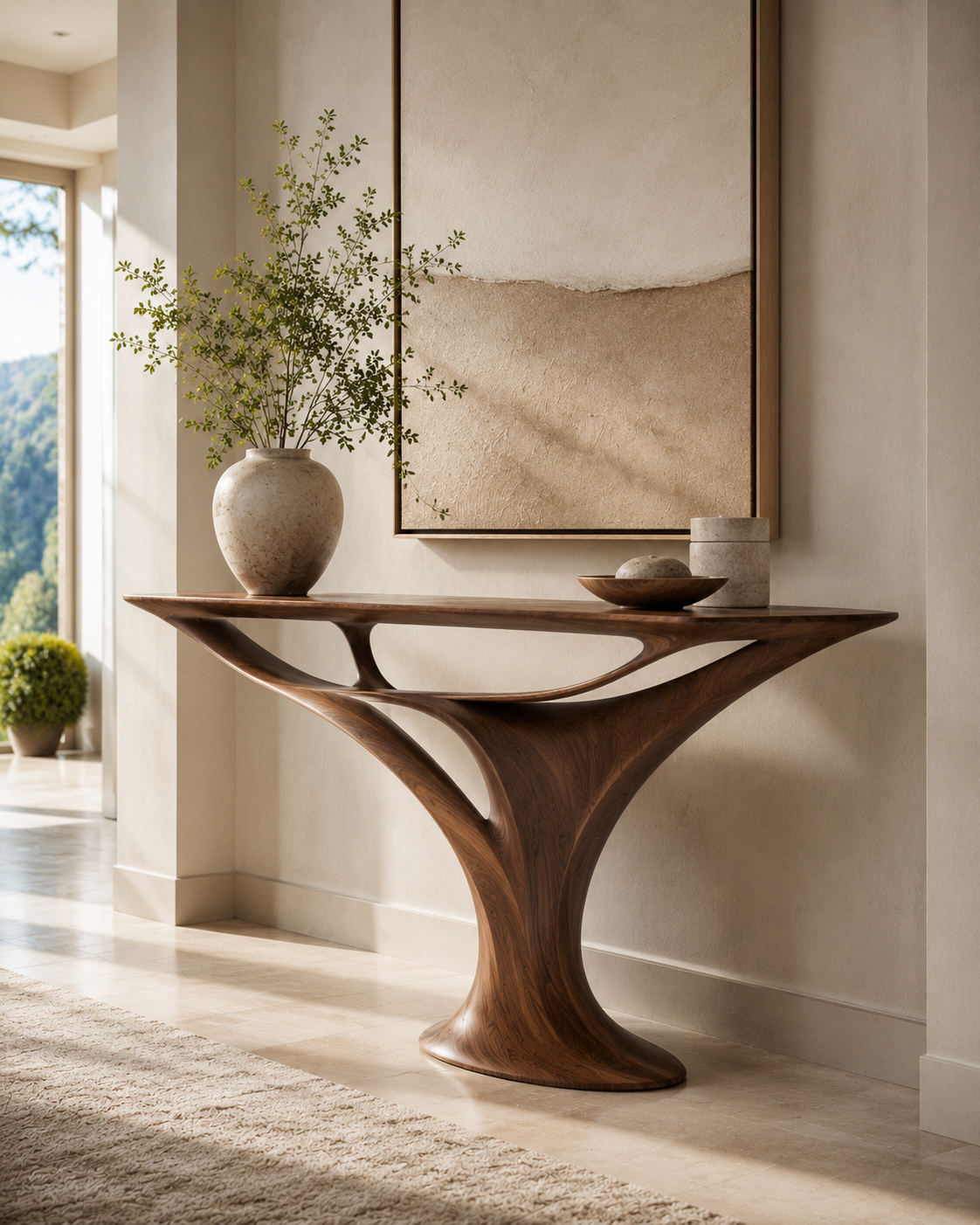 Isla Gallery Rail Console Table - Design 360 - main view