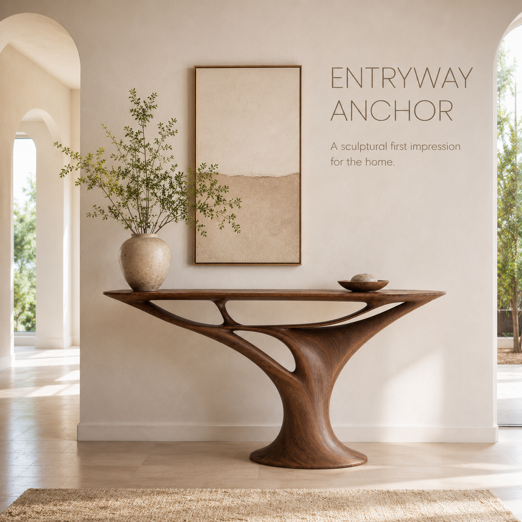 Isla Gallery Rail Console Table - Design 360 - product image 02