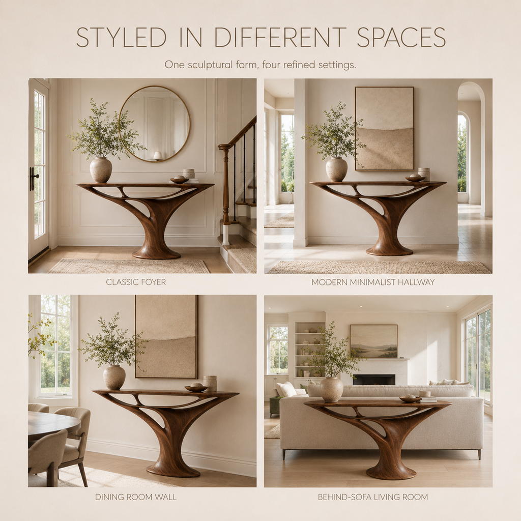 Isla Gallery Rail Console Table - Design 360 - product image 10