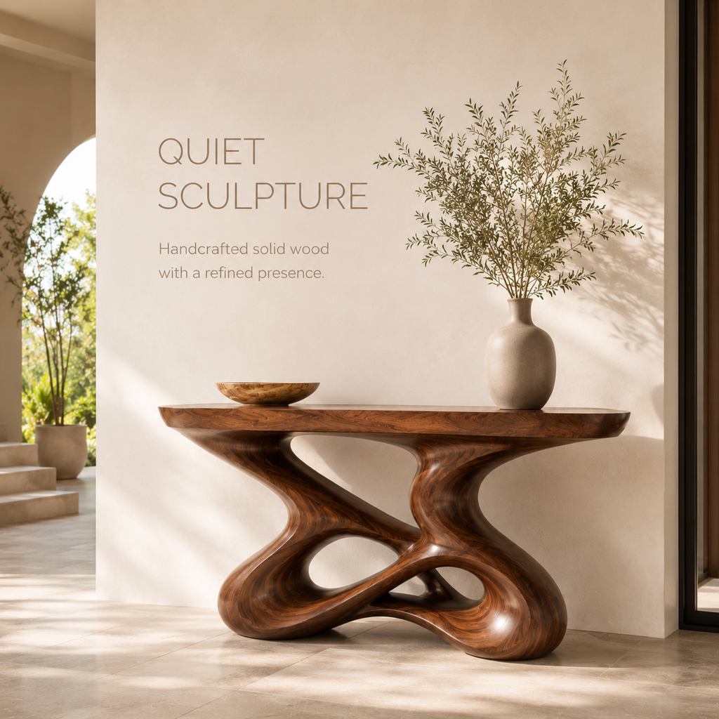 Celine Warm Modern Console Table - Design 361 - product image 02