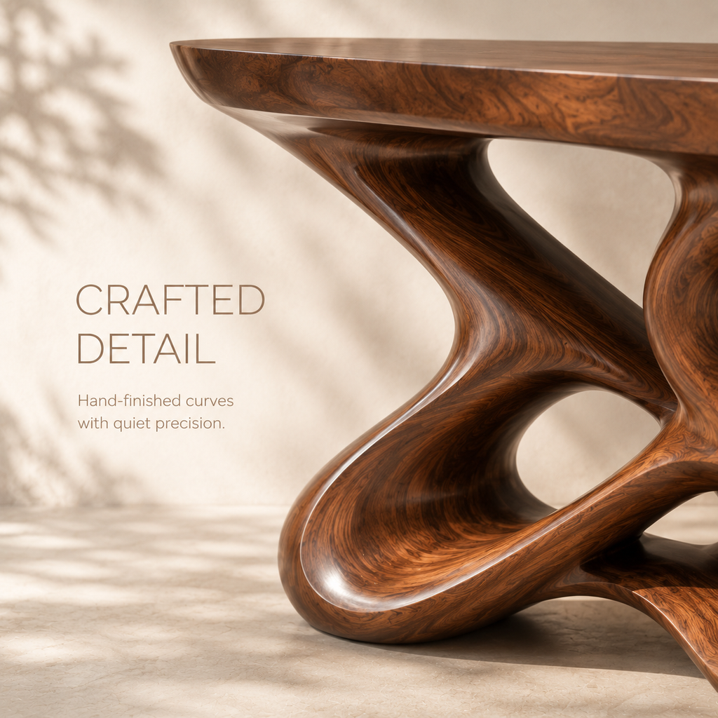 Celine Warm Modern Console Table - Design 361 - product image 06